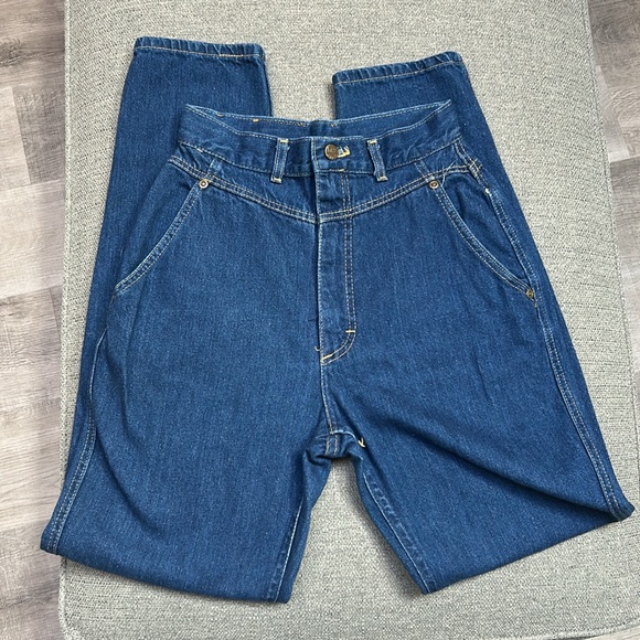 1970s Vintage Lee High Rise Jeans - Picture 1 of 11
